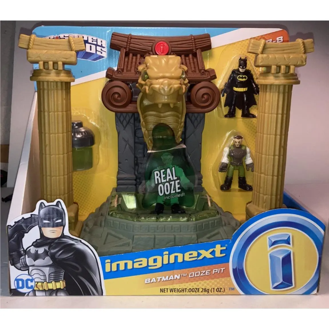 Fisher Price DC Super Friends Imaginext Batman Ra`s AL Ghul Ooze Pit
