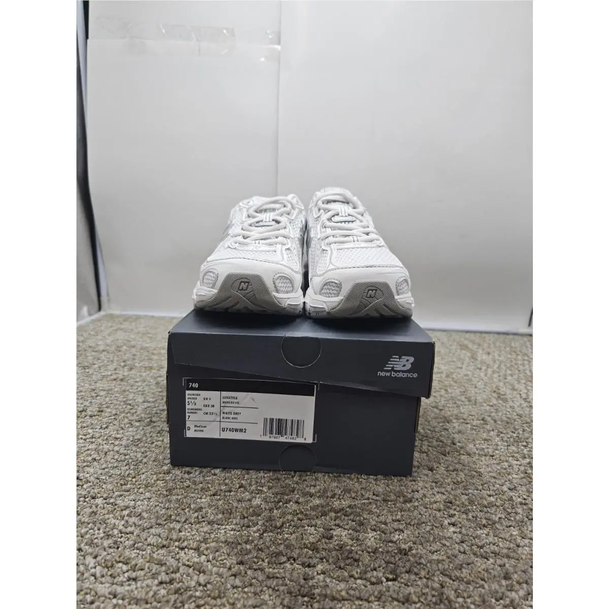 New Balance shoes - U740WM2 - U740WM2 - White Grey 0