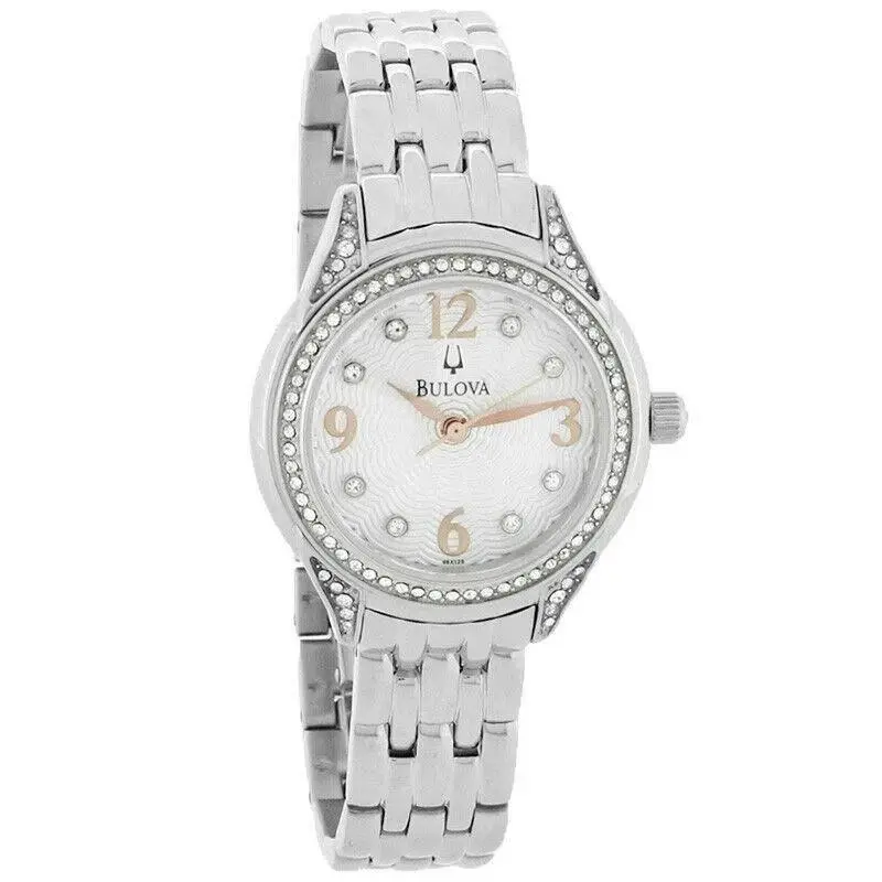Crystal Women`s Watch Stainless Steel 96X125 by Bulova