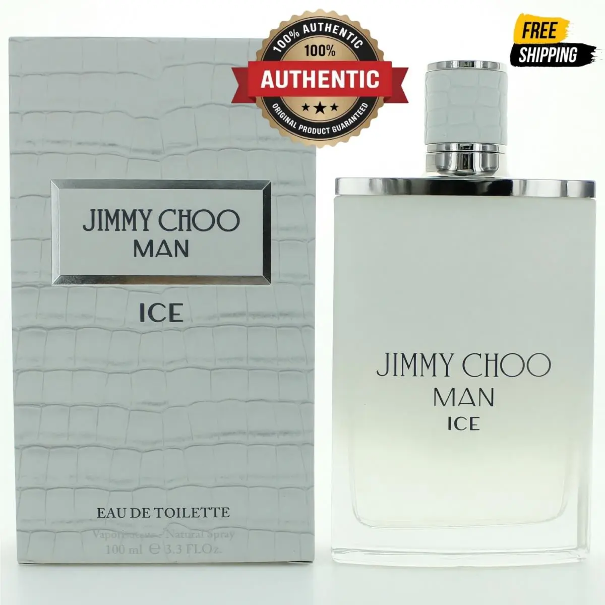 Man Ice  3.3 oz Edt Spray For Men by Jimmy Choo