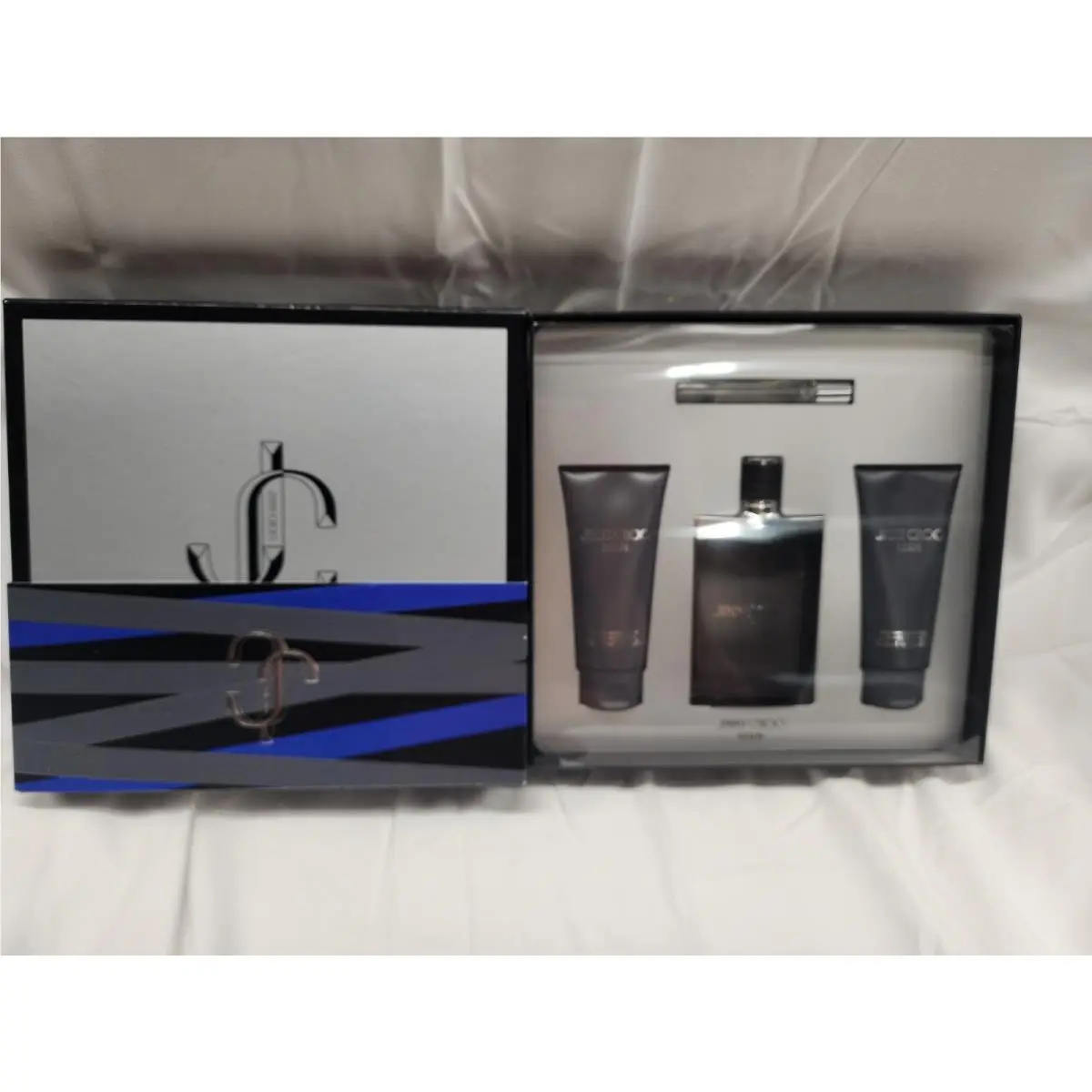 Man 4PC Gift Set Edt 3.3oz Travel Spray After Shave Shower Gel by Jimmy Choo