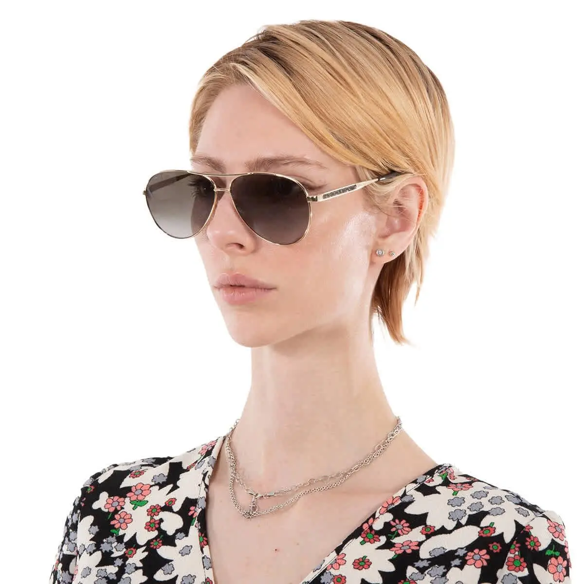 Brown Gradient Pilot Ladies Sunglasses Jimena/s 006J/HA 60 by Jimmy Choo