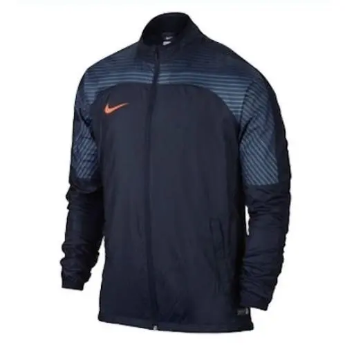 Nike clothing - NIKE Revolution Graphic Woven II Water Resistant F/Z Soccer - 725911 - Blue 4