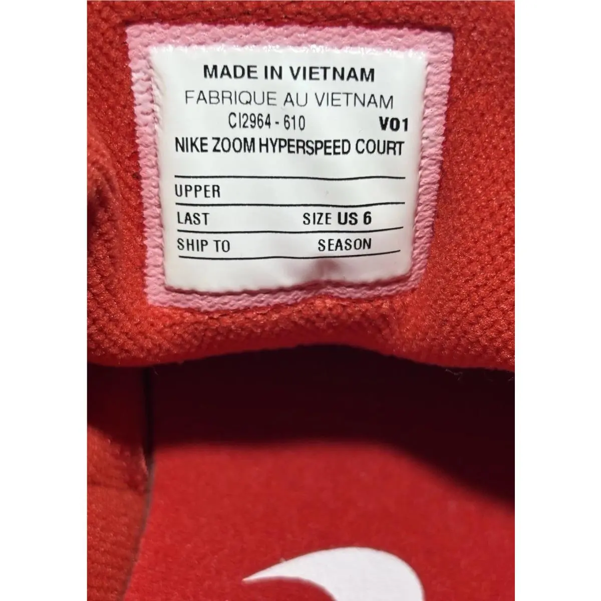 Nike shoes - Nike HyperSpeed - HyperSpeed - CI2964-610 - Red 16