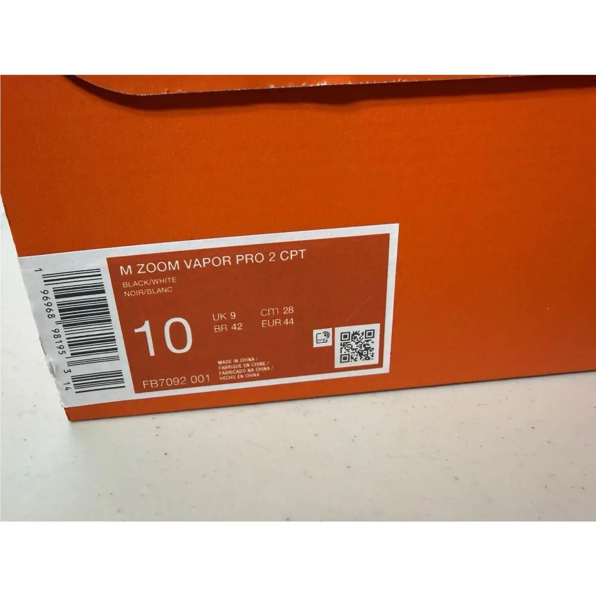 Nike shoes - Nike Zoom Vapor - Zoom Vapor - FB7092-001 - Black 17