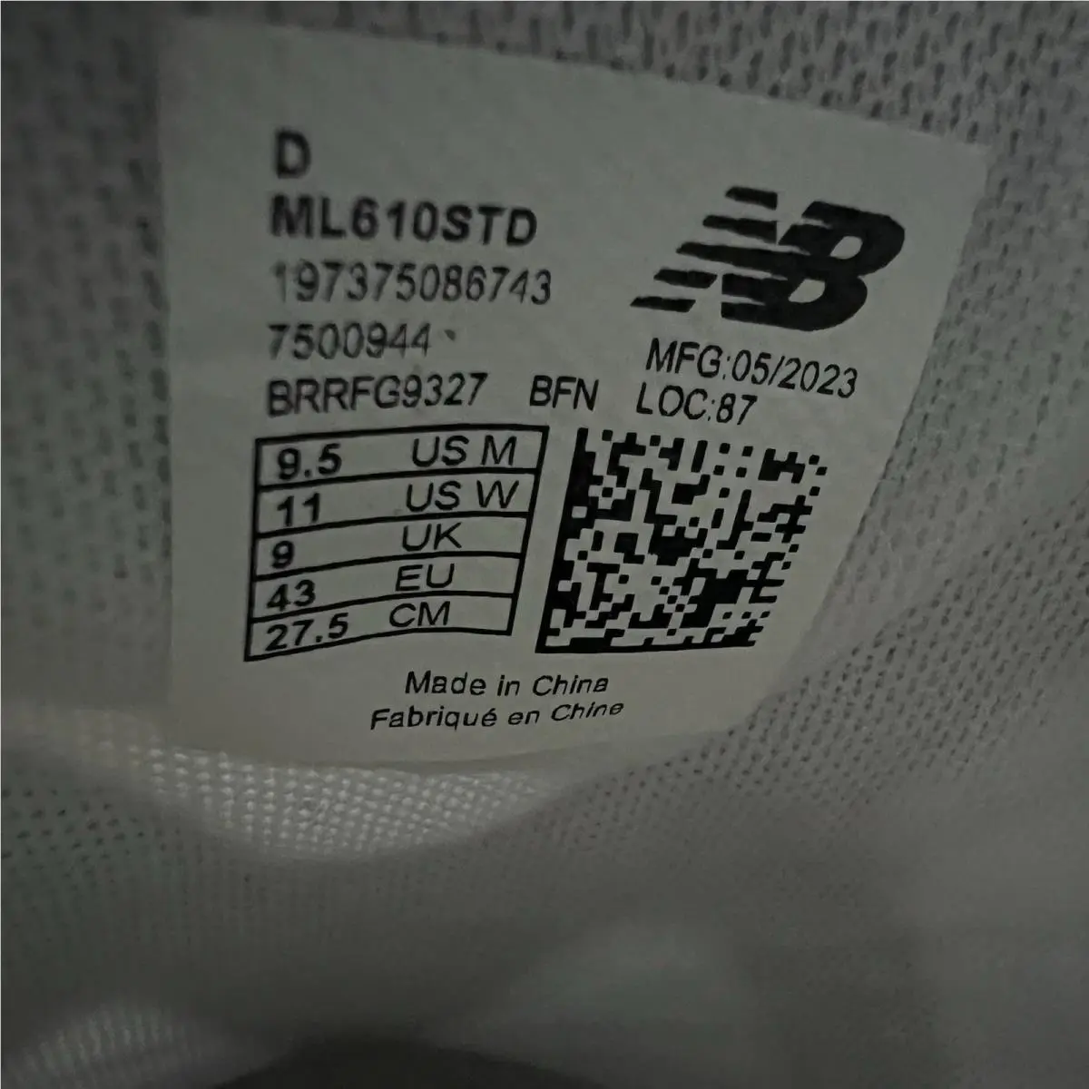 New Balance shoes - Tokyo Design Studio x New Balance 610S - ML610STD - Gray (UPC: 197375086743) 5