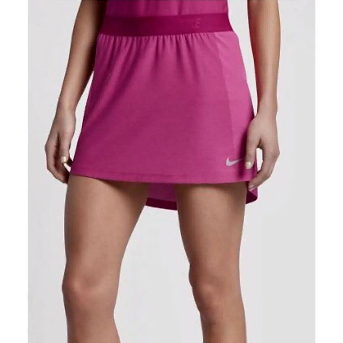 Nike Golf Zonal Cooling Swing Knit Skort Fuchsia Pink Skirt Shorts Womens Sz S M