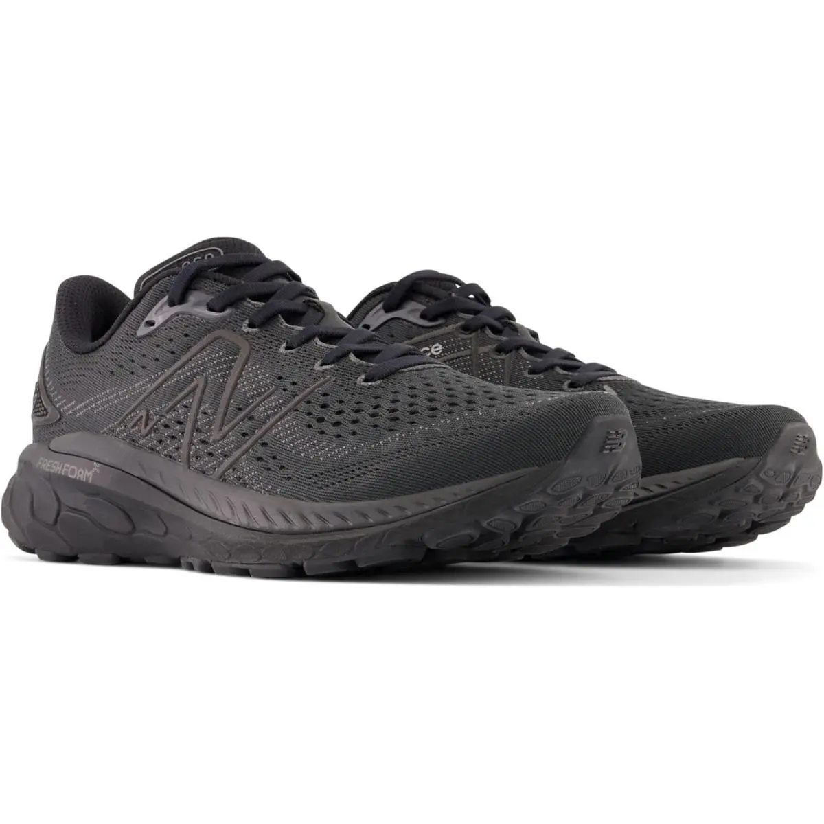 New Balance D3960 Womens Black Fresh Foam X 860v13 Running Shoes Size 11.5 EE