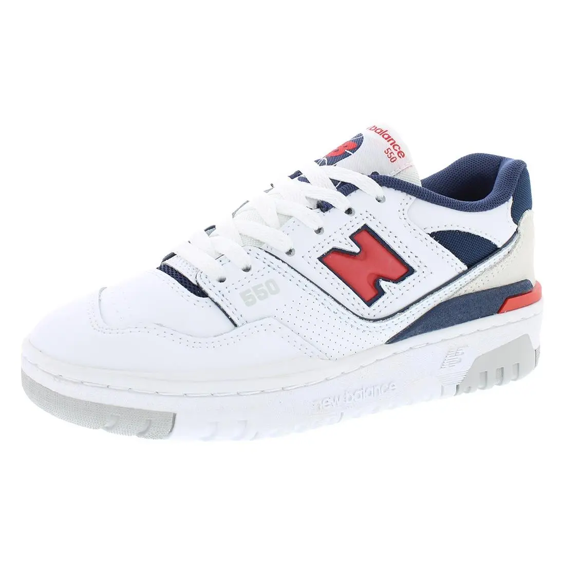 New Balance shoes - GSB550ED - GSB550ED - White/Red, Main: White (UPC: 197966002343) 0