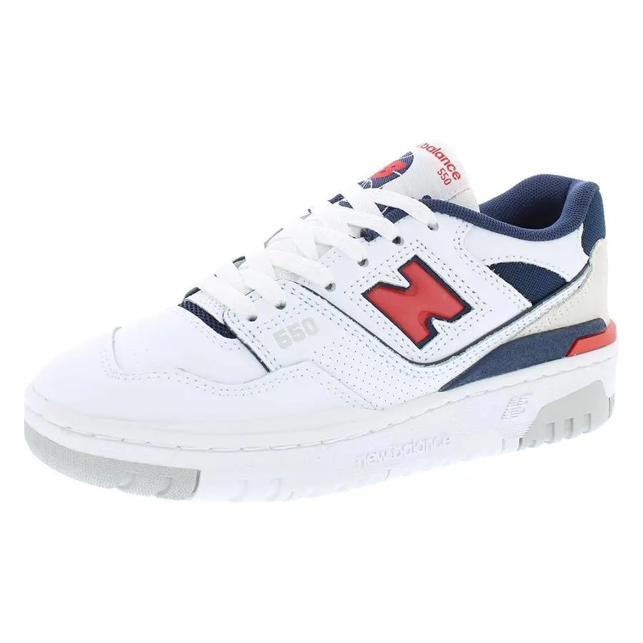 New Balance shoes - GSB550ED - GSB550ED - White/Red, Main: White (UPC: 197966002343) 3