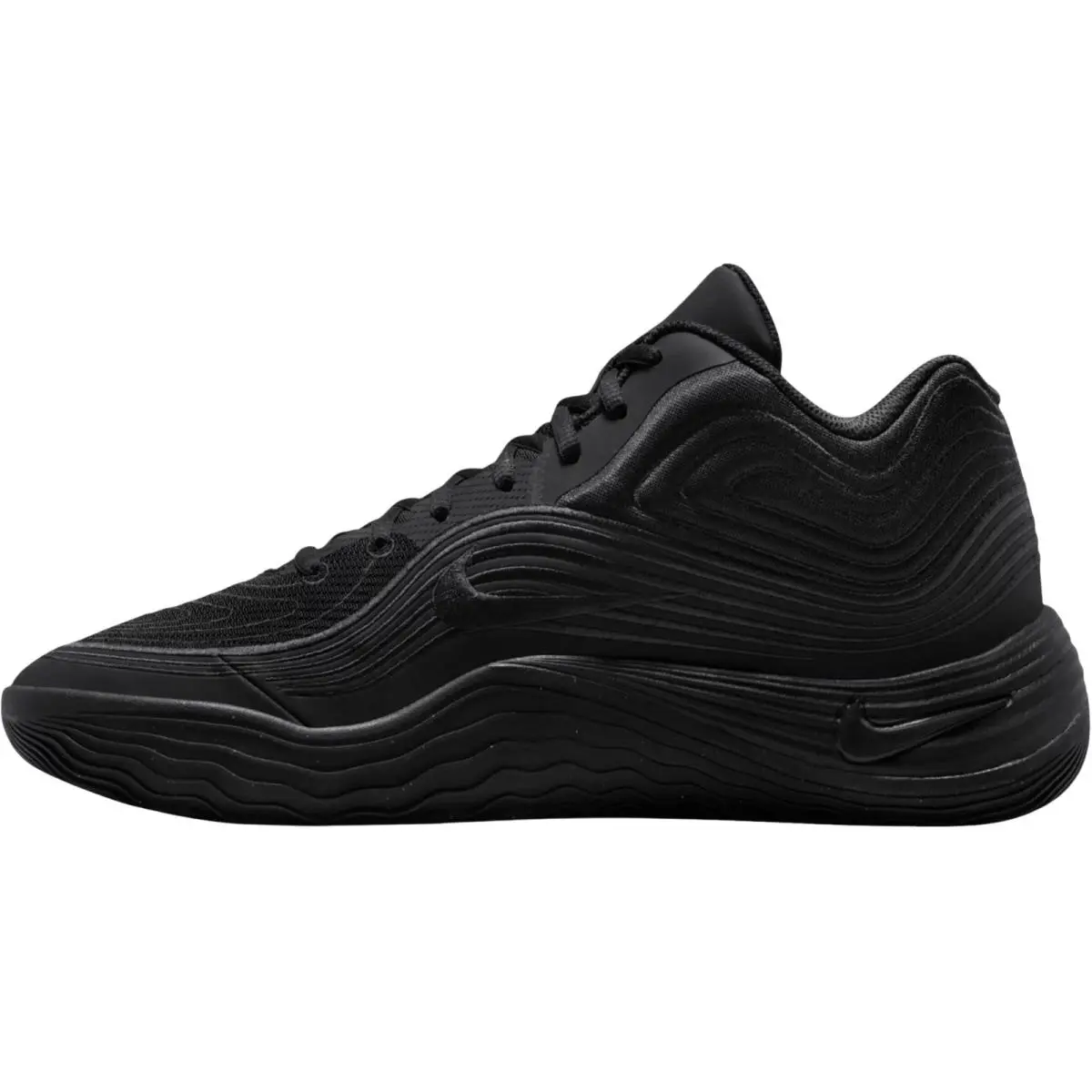 Nike shoes - Nike Precision 8 MID - Precision MID - Black/Black/Black 5