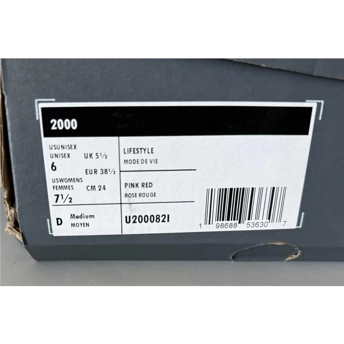 New Balance shoes - New Balance 2000 - Pink Red (UPC: 0198688536314) 9