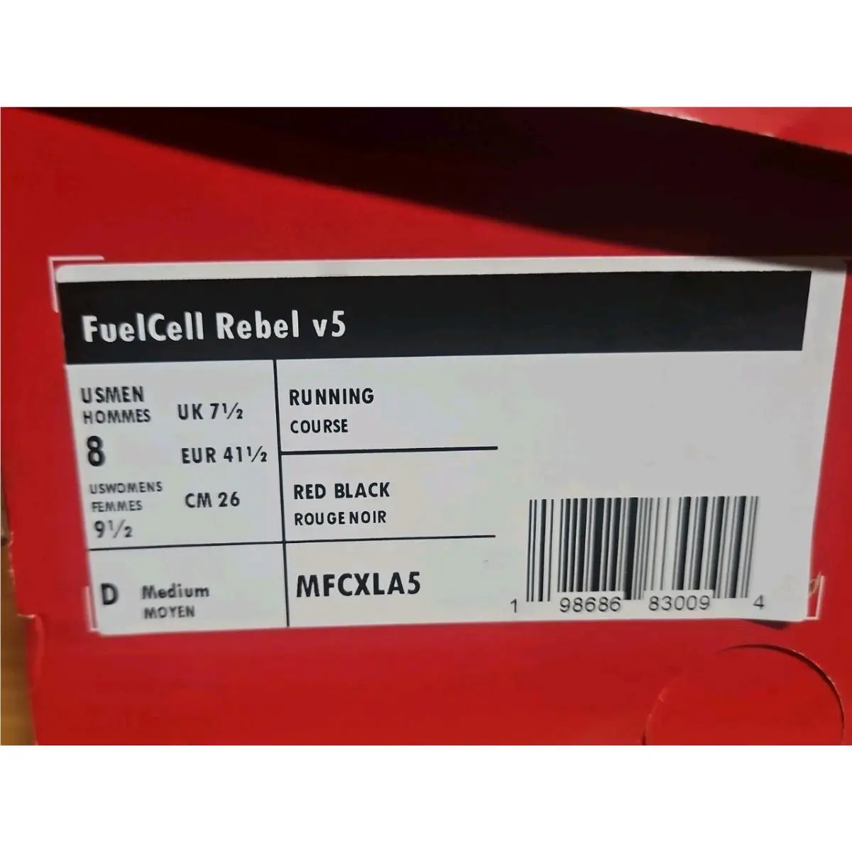 New Balance shoes - New Balance FuelCell Rebel - FuelCell Rebel - WFCXLQ5 - Red 9