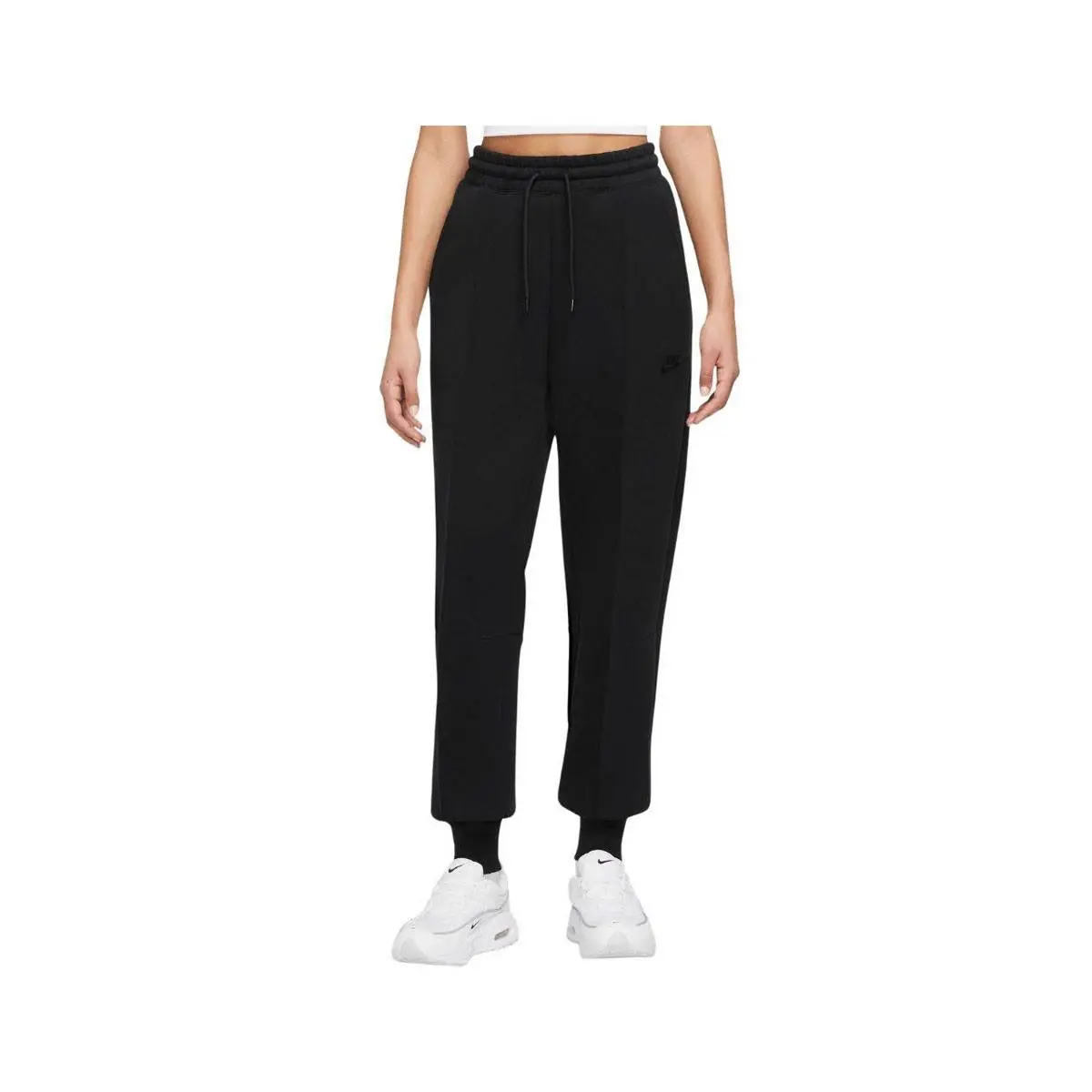 Nike Sportswear Tech Fleece Women`s Mid-rise Joggers FB8330-010 SZ XS-3XL - Black