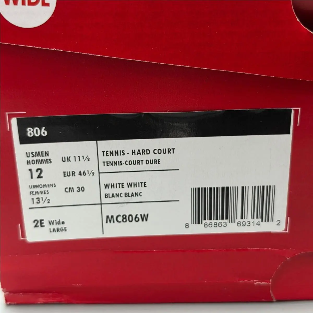 New Balance shoes - New Balance 806 - White 12