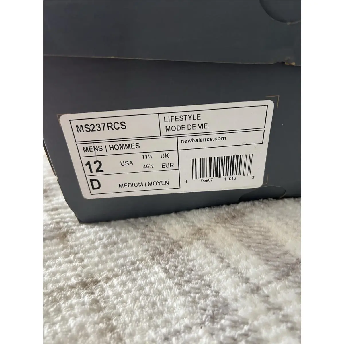 New Balance shoes - 237 - MS237RCS - Grey 1