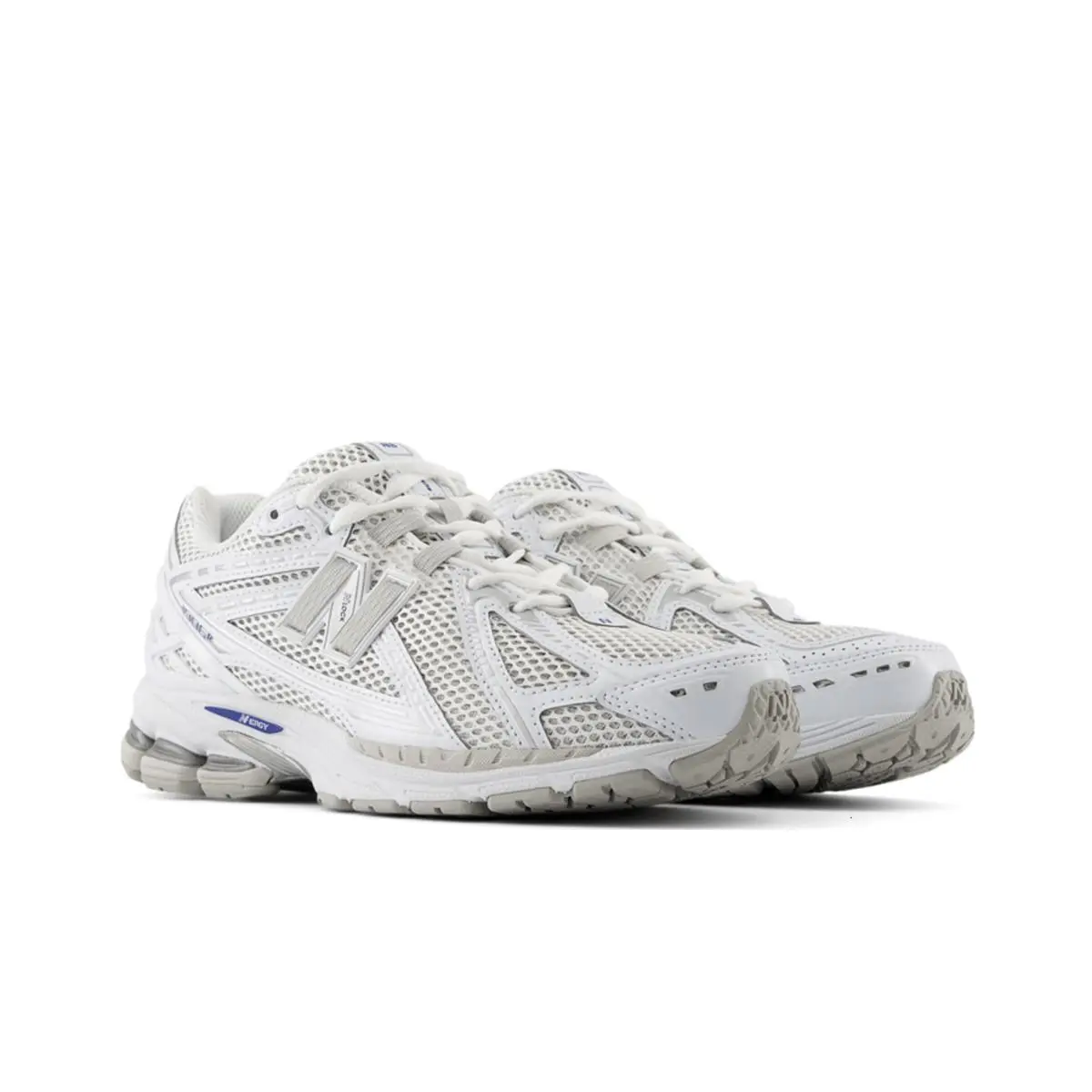New Balance shoes - White/Team Royal/Silver Metallic (UPC: 197967647475) 2