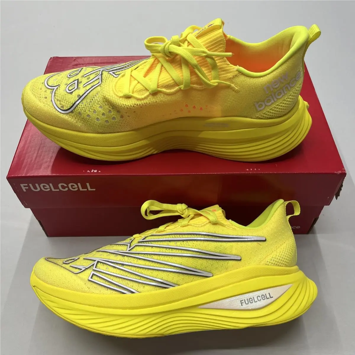 New Balance shoes - New Balance FuelCell SuperComp v3 - WRCELCP3 - Yellow 1