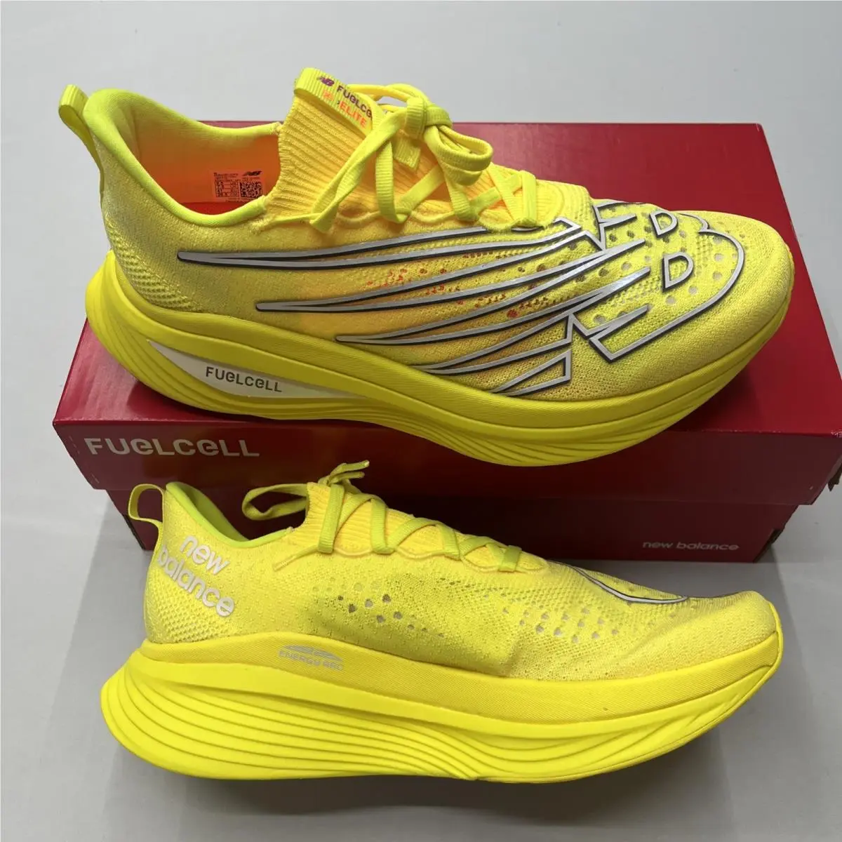 New Balance shoes - New Balance FuelCell SuperComp v3 - WRCELCP3 - Yellow 2