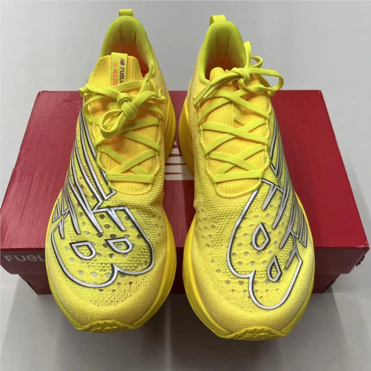 New Balance shoes - New Balance FuelCell SuperComp v3 - WRCELCP3 - Yellow 3