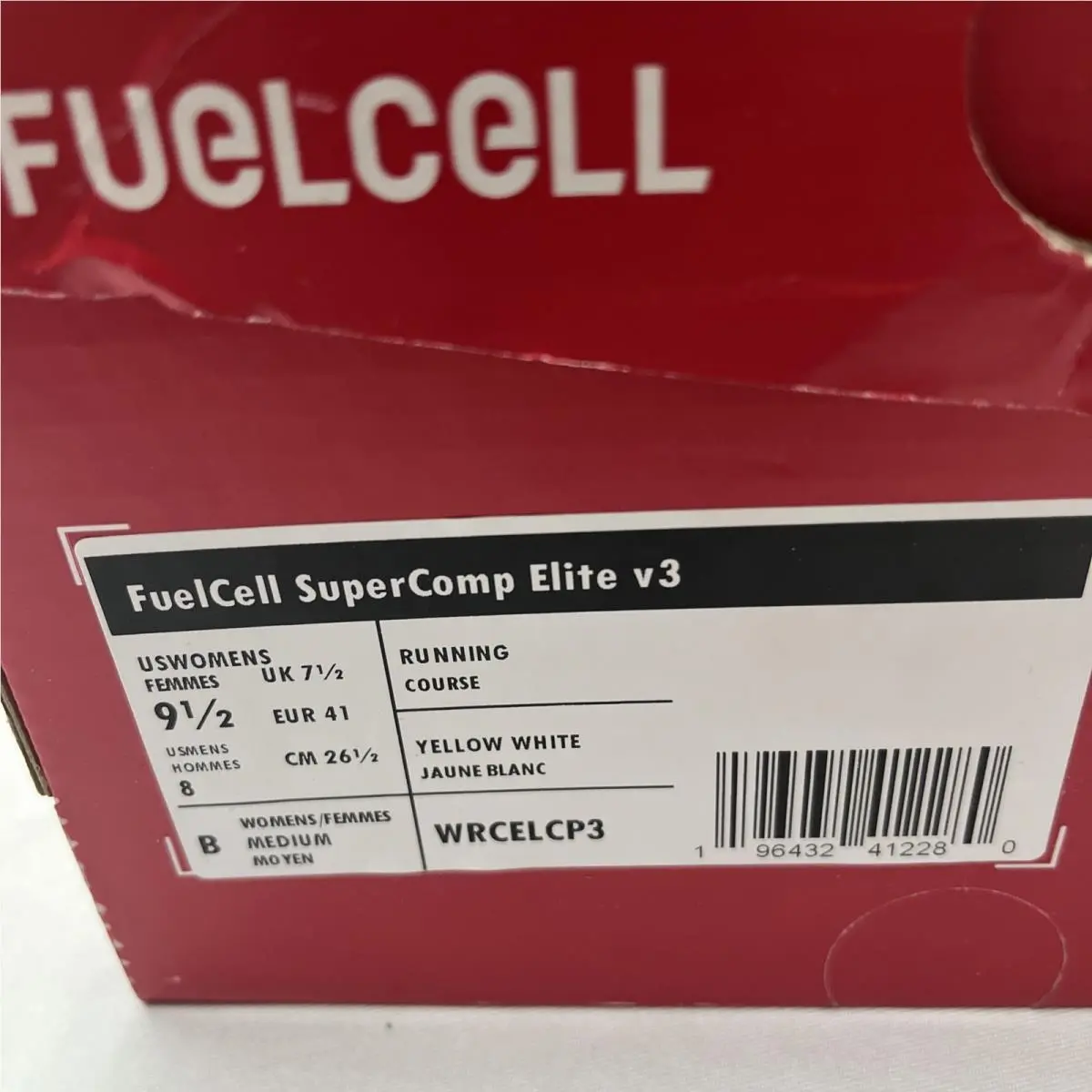 New Balance shoes - New Balance FuelCell SuperComp v3 - WRCELCP3 - Yellow 9