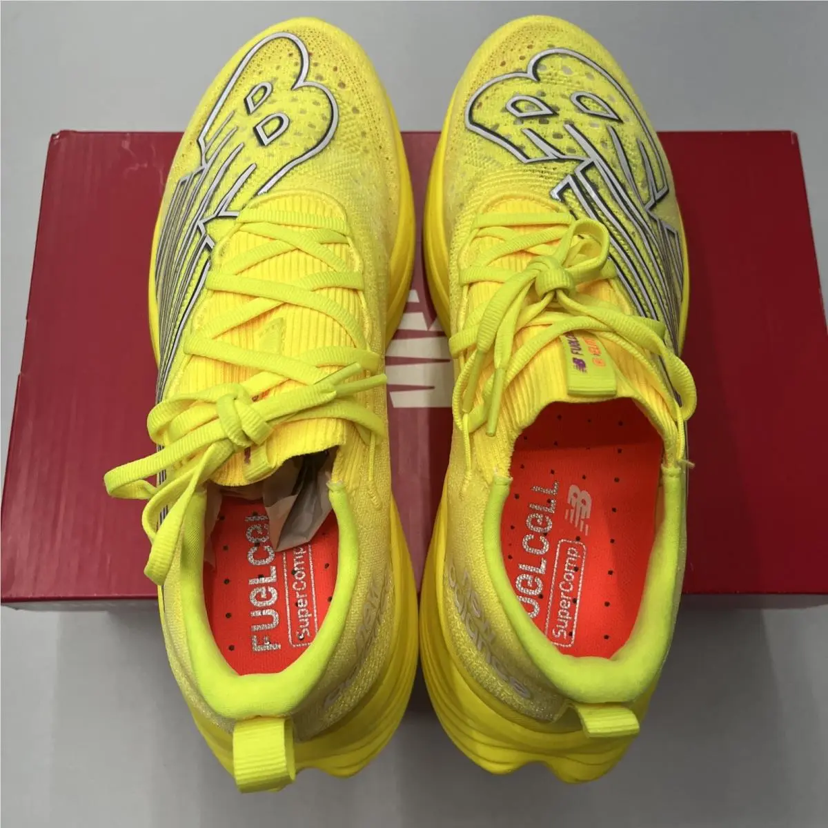 New Balance shoes - New Balance FuelCell SuperComp v3 - WRCELCP3 - Yellow 5