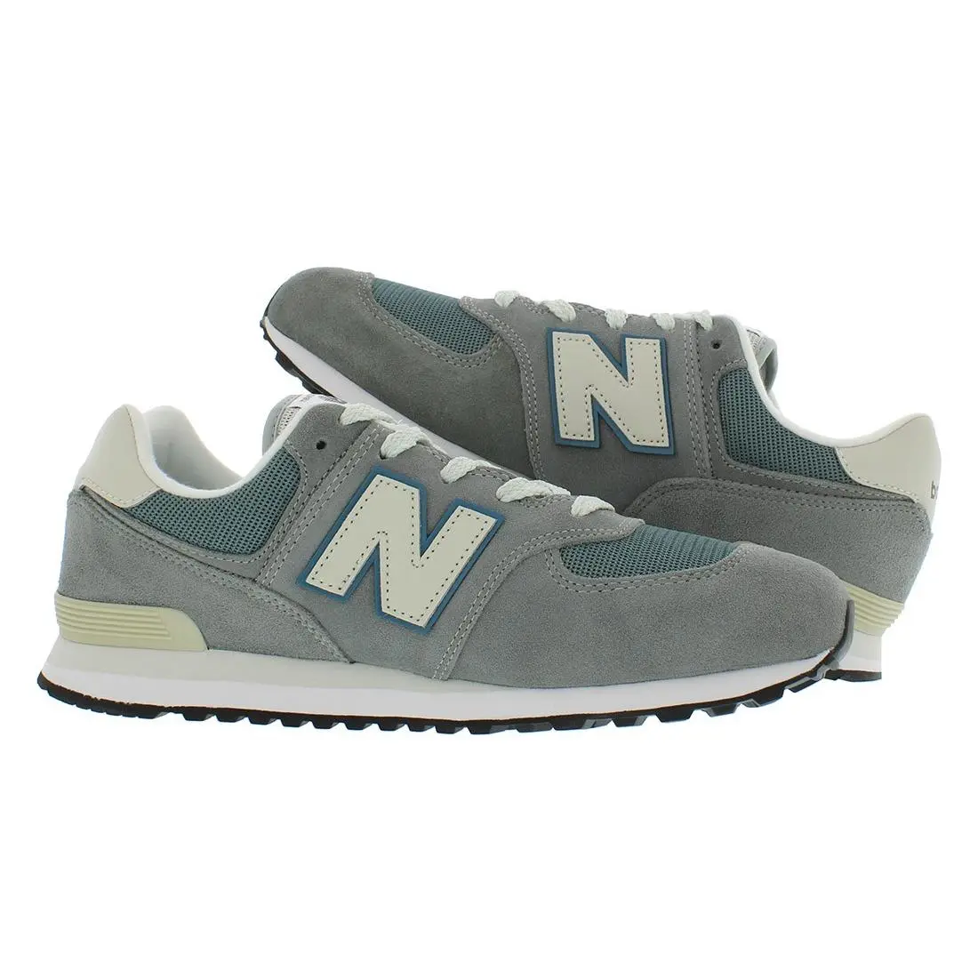 New Balance shoes - GC574BA1 - GC574BA1 - Grey/Blue, Main: Grey (UPC: 195481331931) 1