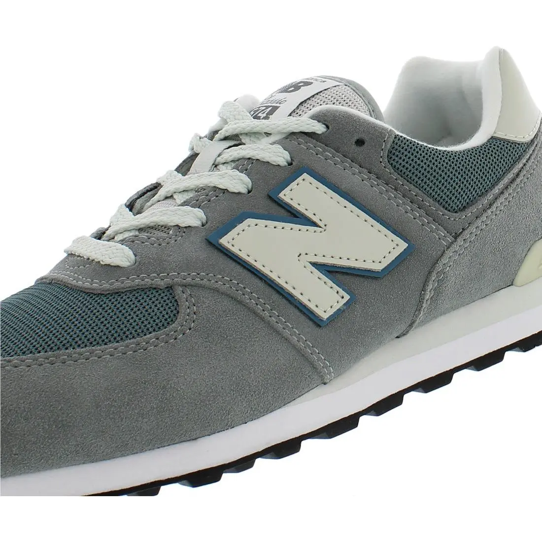 New Balance shoes - GC574BA1 - GC574BA1 - Grey/Blue, Main: Grey (UPC: 195481331931) 0
