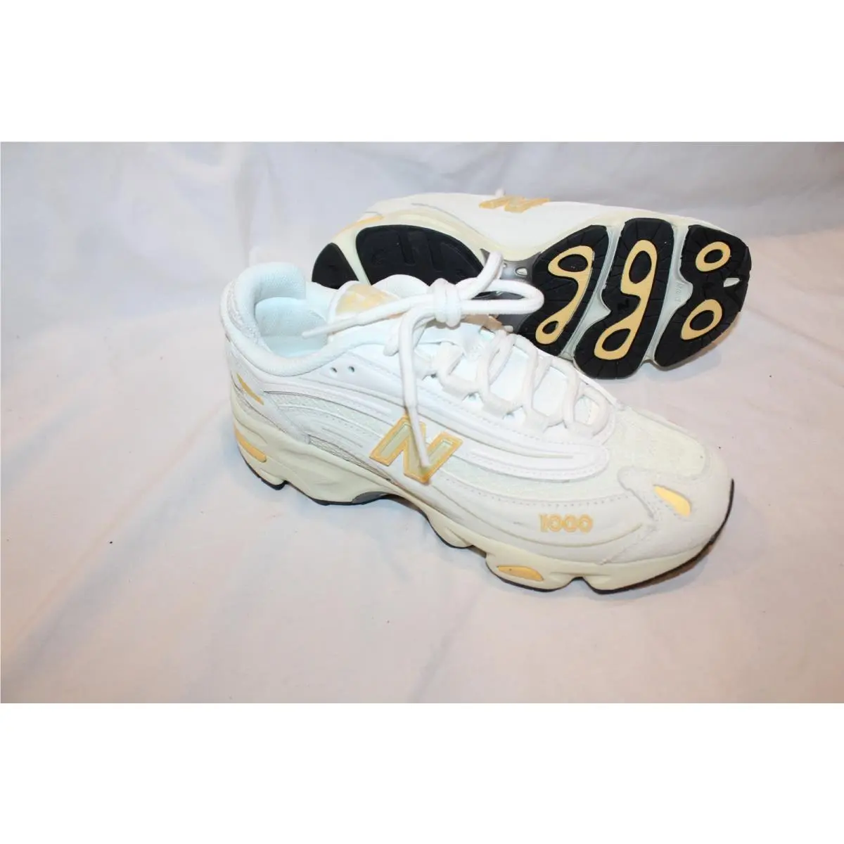 New Balance shoes - New Balance 1000 - WHITE YELLOW 4