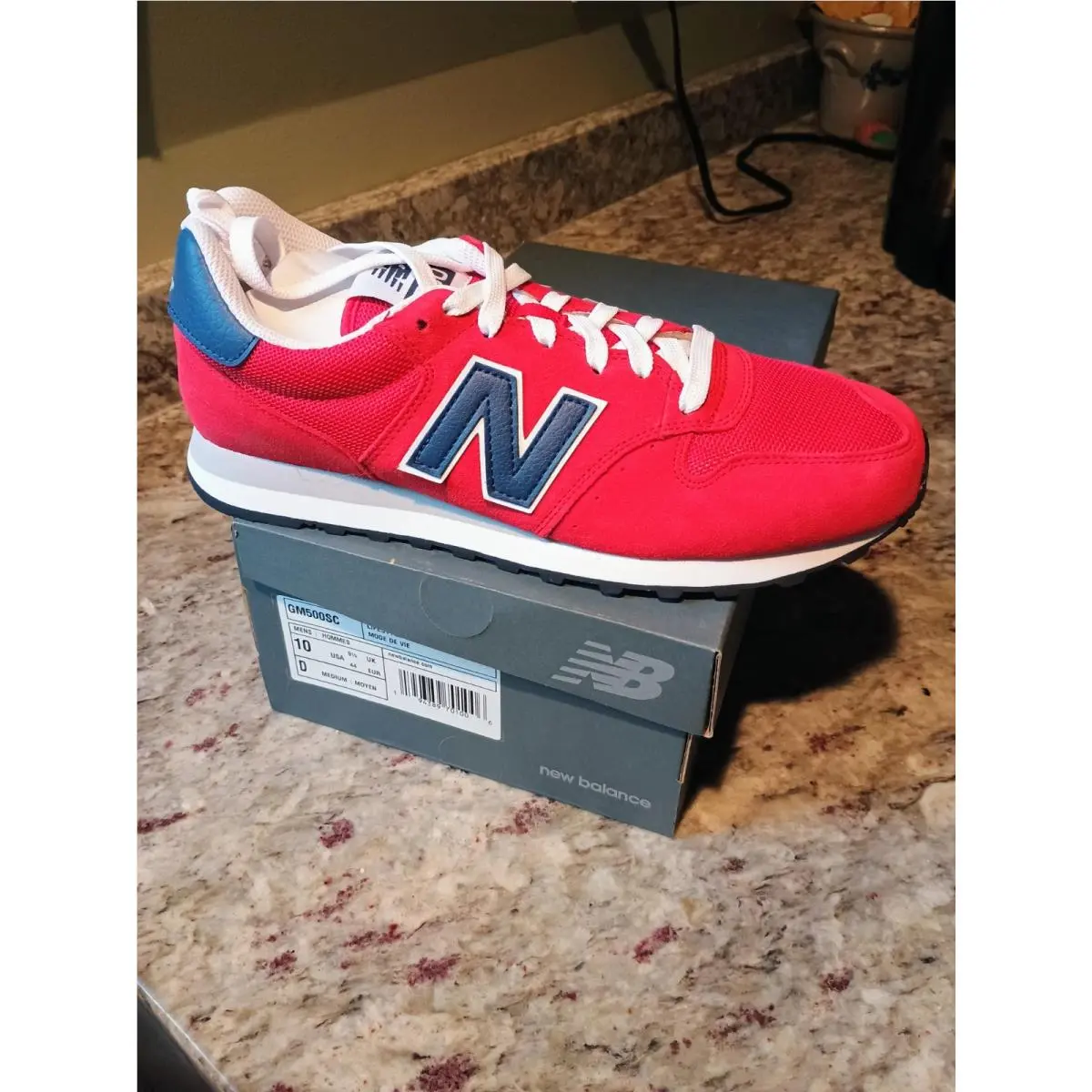 New Balance shoes - New Balance 500 - GM500SC - Red 0