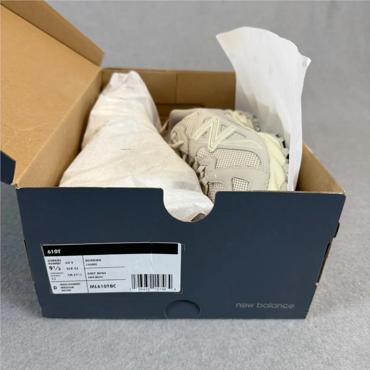 New Balance shoes - New Balance 610 - ML610TBC - Beige, Gray 7