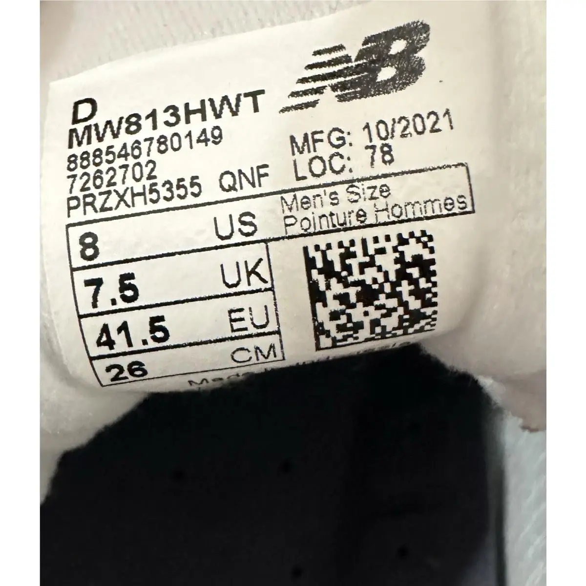New Balance shoes - New Balance 813 - MW813HWT - White (UPC: 889116183995) 7