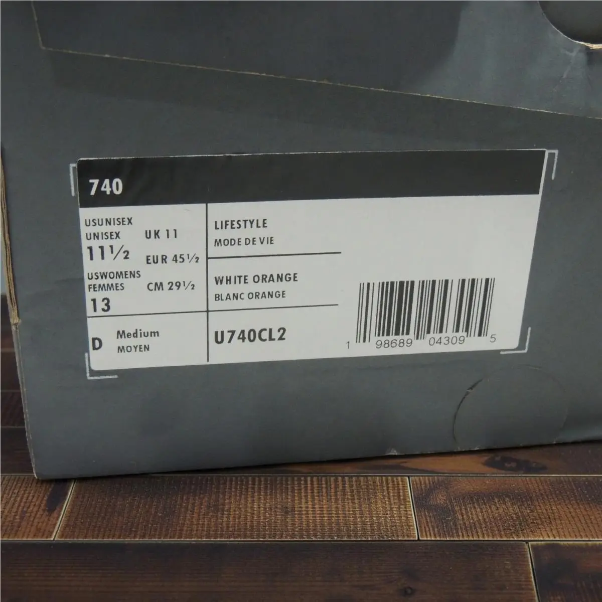 New Balance shoes - New Balance 740 - U740CL2 - Silver 10