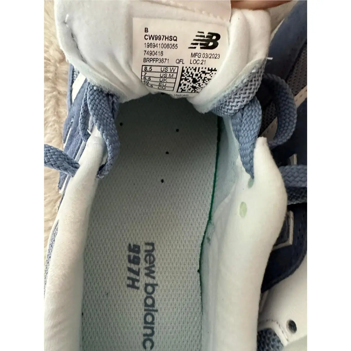 New Balance shoes - New Balance 997H - CW997HSQ - Blue 4