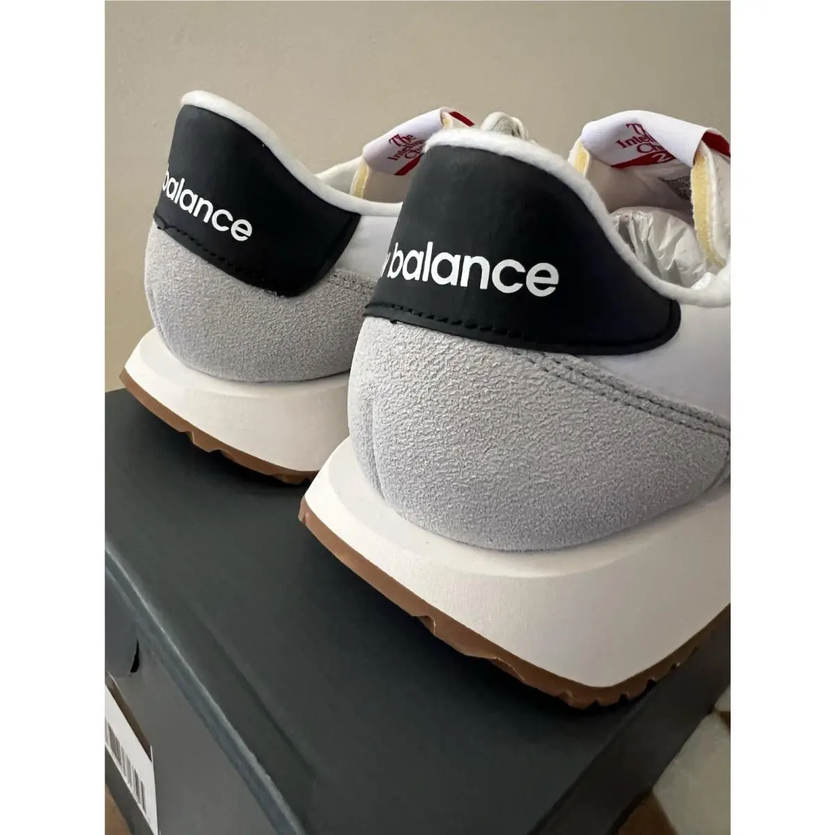 New Balance shoes - New Balance 237 - MS237CI - White/Black/Grey/Gum 9
