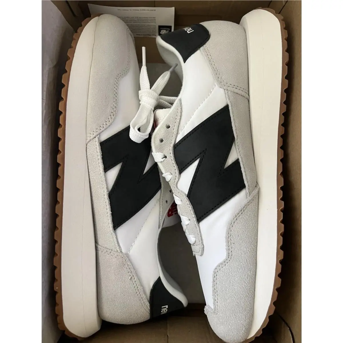 New Balance shoes - New Balance 237 - MS237CI - White/Black/Grey/Gum 13