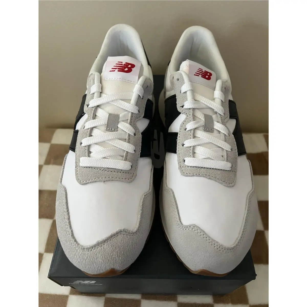 New Balance shoes - New Balance 237 - MS237CI - White/Black/Grey/Gum 7