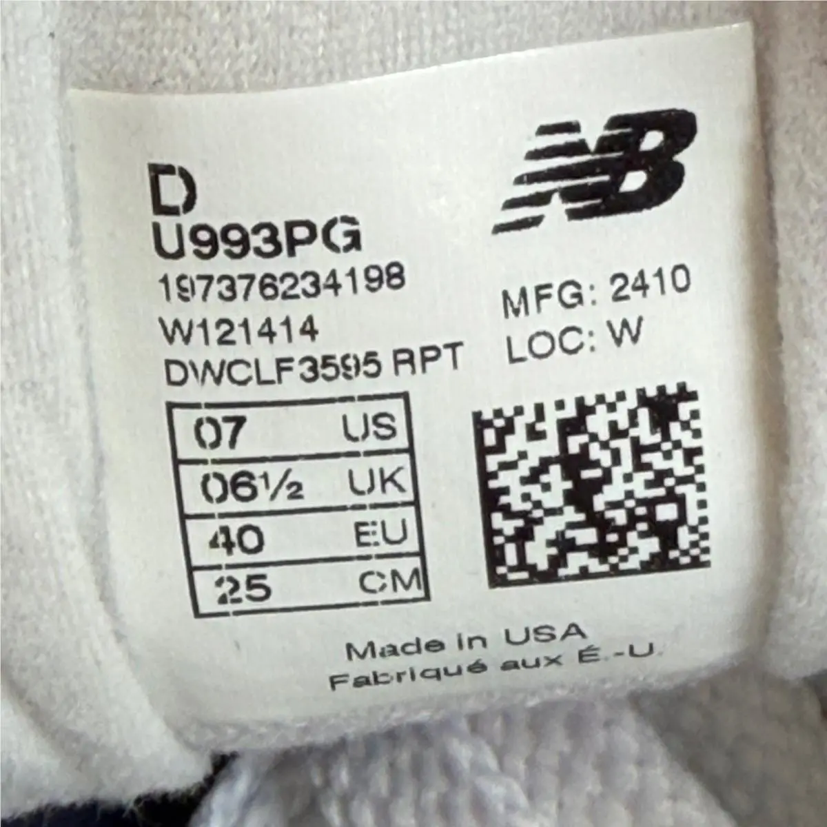 New Balance shoes - New Balance 993 - Purple 6
