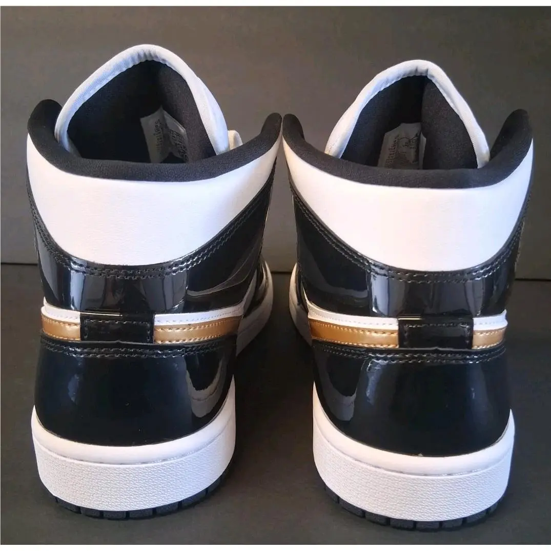 Nike shoes - Air Jordan 1 SE - Air - 852542-007 - Black/Metallic Gold/White 15