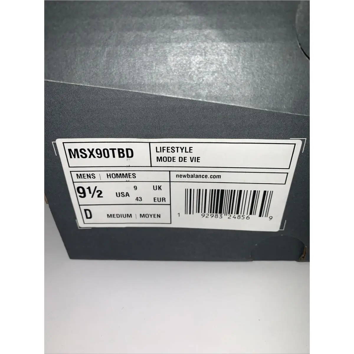 New Balance shoes - New Balance X-90 - MSX90TBD - White (UPC: 192983248569) 4