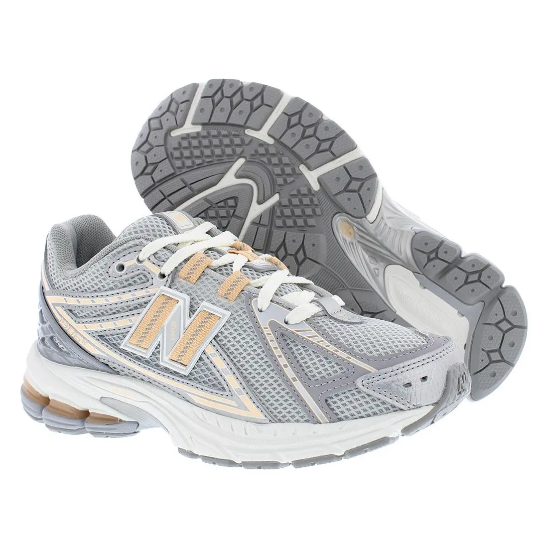 New Balance 1906 GS Boys Shoes Size 7 Color: Grey/orange