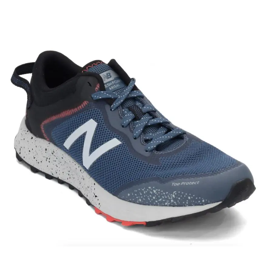New Balance Fresh Foam Trail Blue Sneakers Men`s D3565 Size 8.5