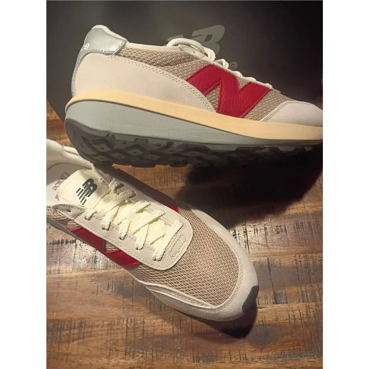New Balance shoes - New Balance 370 - shipyard / shadow red 7