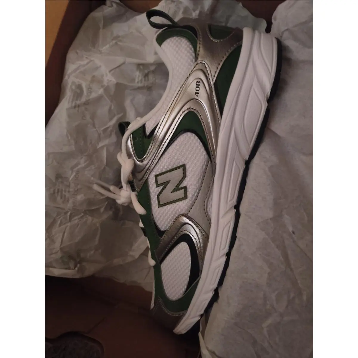 New Balance shoes - New Balance 408 - ML408C - Silver, Manufacturer: Silver/Magnet/Black 3