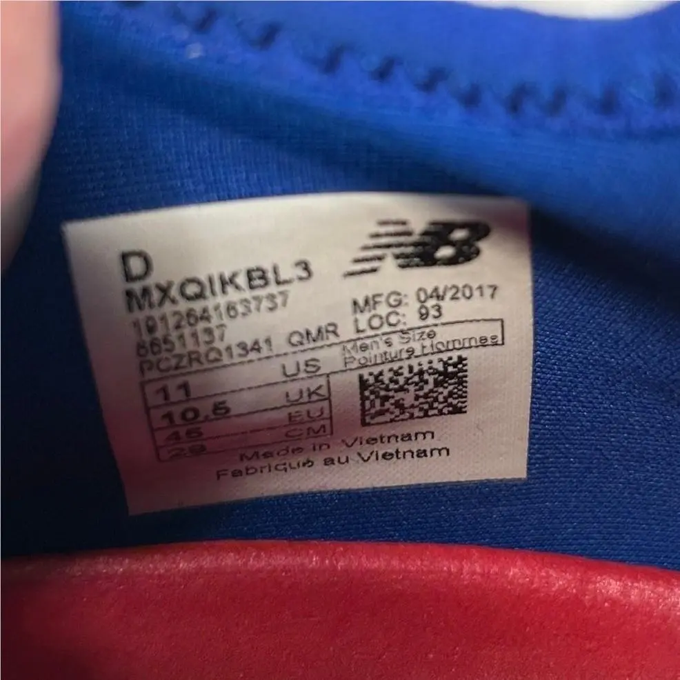 New Balance shoes - FuelCore Quick v3 MXQIKBL3 - FuelCore Quick - Blue 6