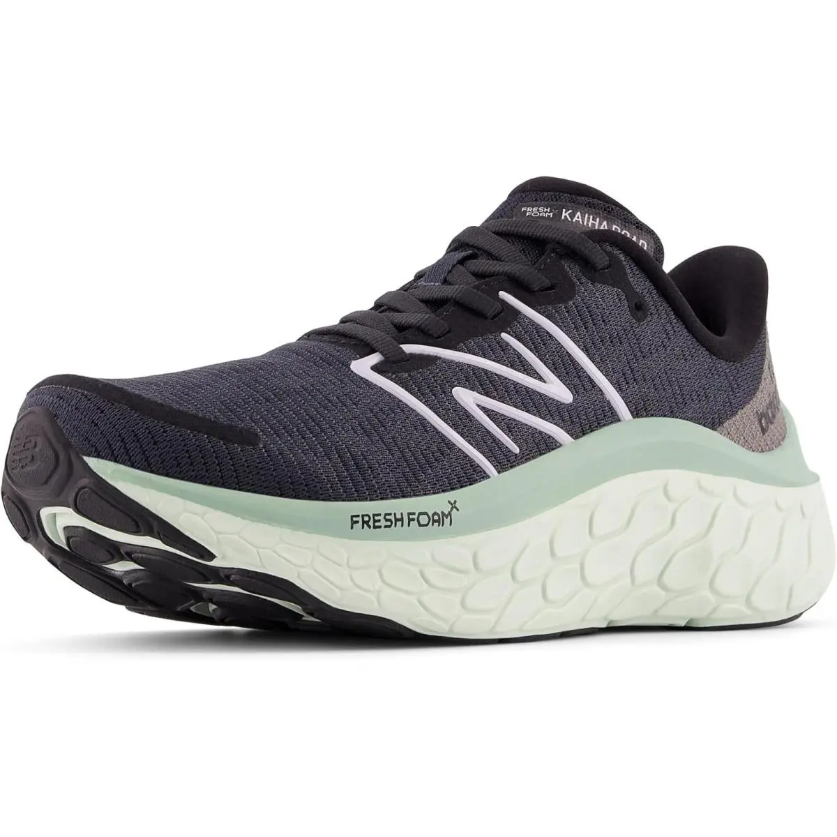 New Balance D3492 Women`s Black Fresh Foam X Kaiha Running Shoes Size 7.5 B