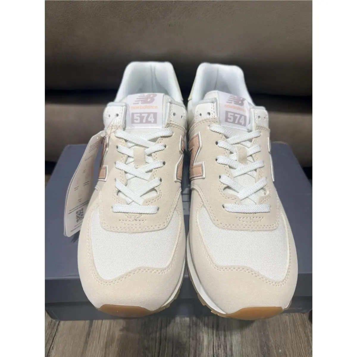 New Balance shoes - New Balance 574 - WL574NR2 - Ivory 1