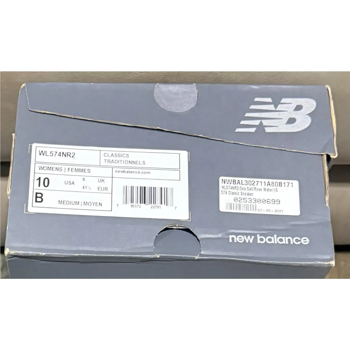 New Balance shoes - New Balance 574 - WL574NR2 - Ivory 4