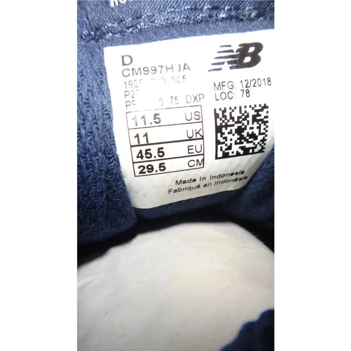 New Balance shoes - New Balance 997H - CM997HJA - Blue 8
