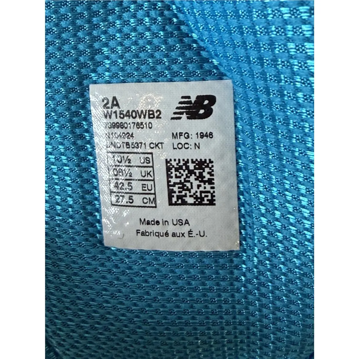 New Balance shoes - New Balance 1540 - W1540WB2 - white/blue 3